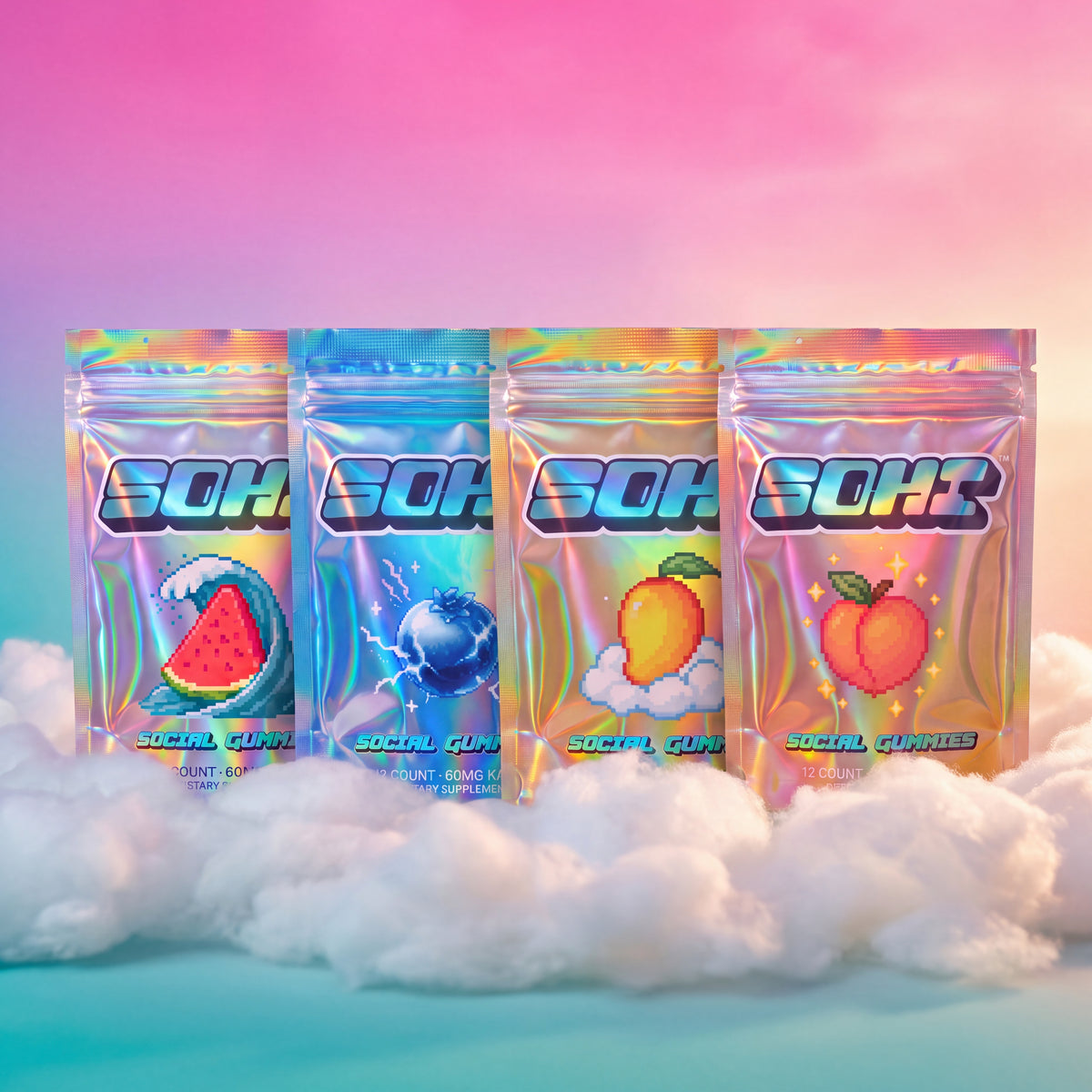 Mixed Flavor | Social Gummies