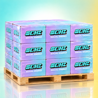 Mango Pineapple Peach | Social Energy Shot | 2 fl oz | Display of 12